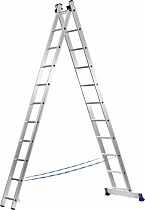 Лестница двухсекционная СИБИН, макс. высота 420 см. - фото
